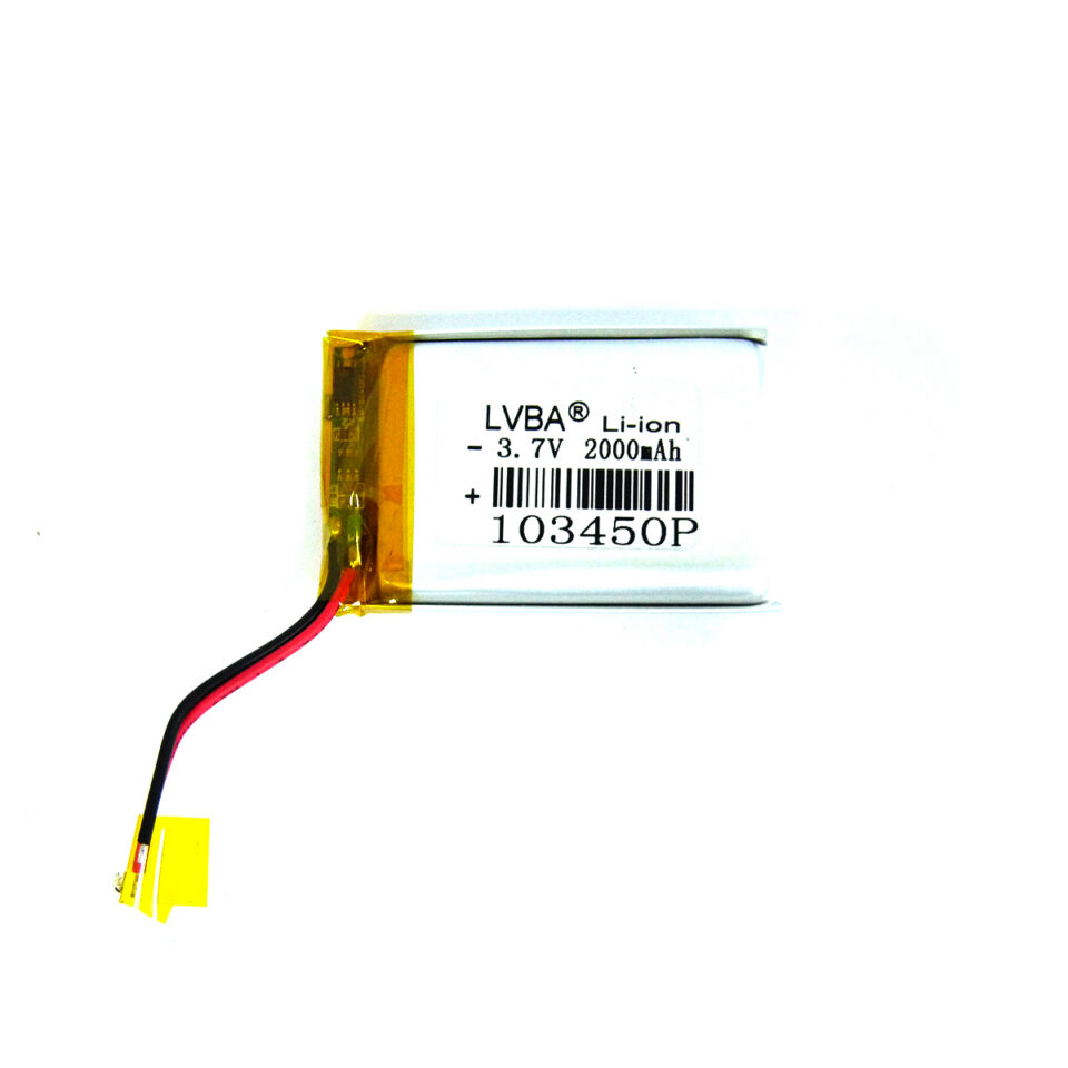 103450P 3.7V 2000mAh