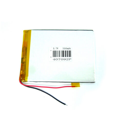 407092P 3.7V 3300mAh