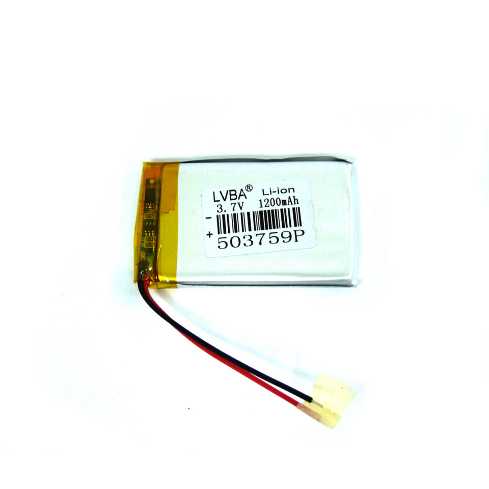 503759P 3.7V 1200mAh