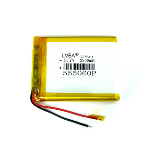 555060P 3.7V 2200mAh