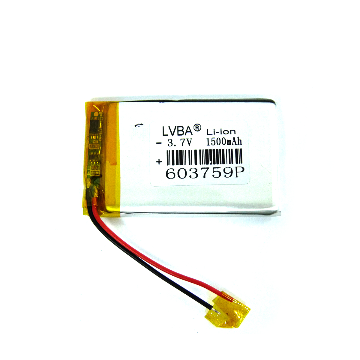 603759P 3.7V 1500mAh