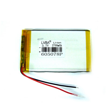 605078P 3.7V 2700mAh
