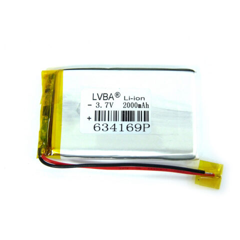 634169P 3.7V 2000mAh