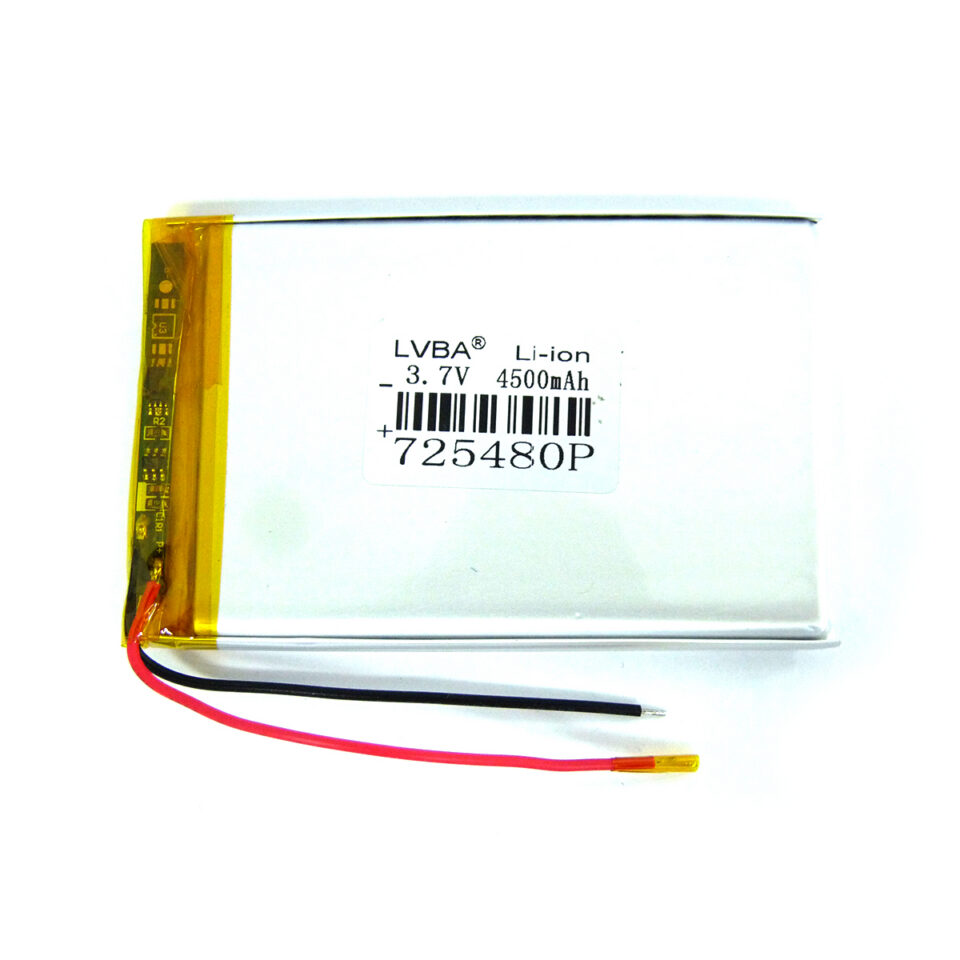 725480P 3.7V 4500mAh