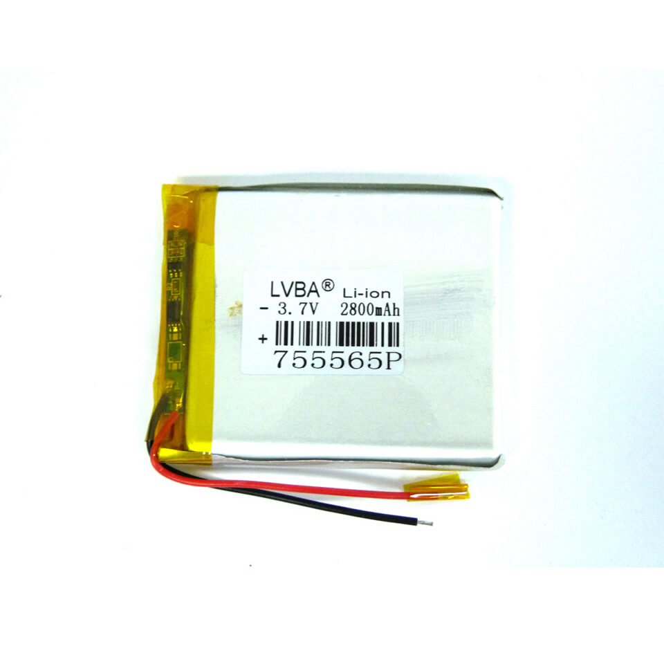 755565P 3.7V 2800mAh