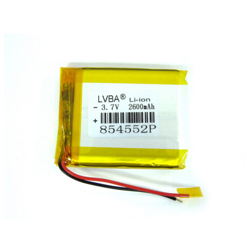 854552P 3.7V 2600mAh
