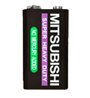 Mitsubishi 9 Volts Dry Cell Battery AAA