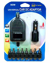 90W Universal Car AC Adaptor Laptop Charger AC Power Adapter