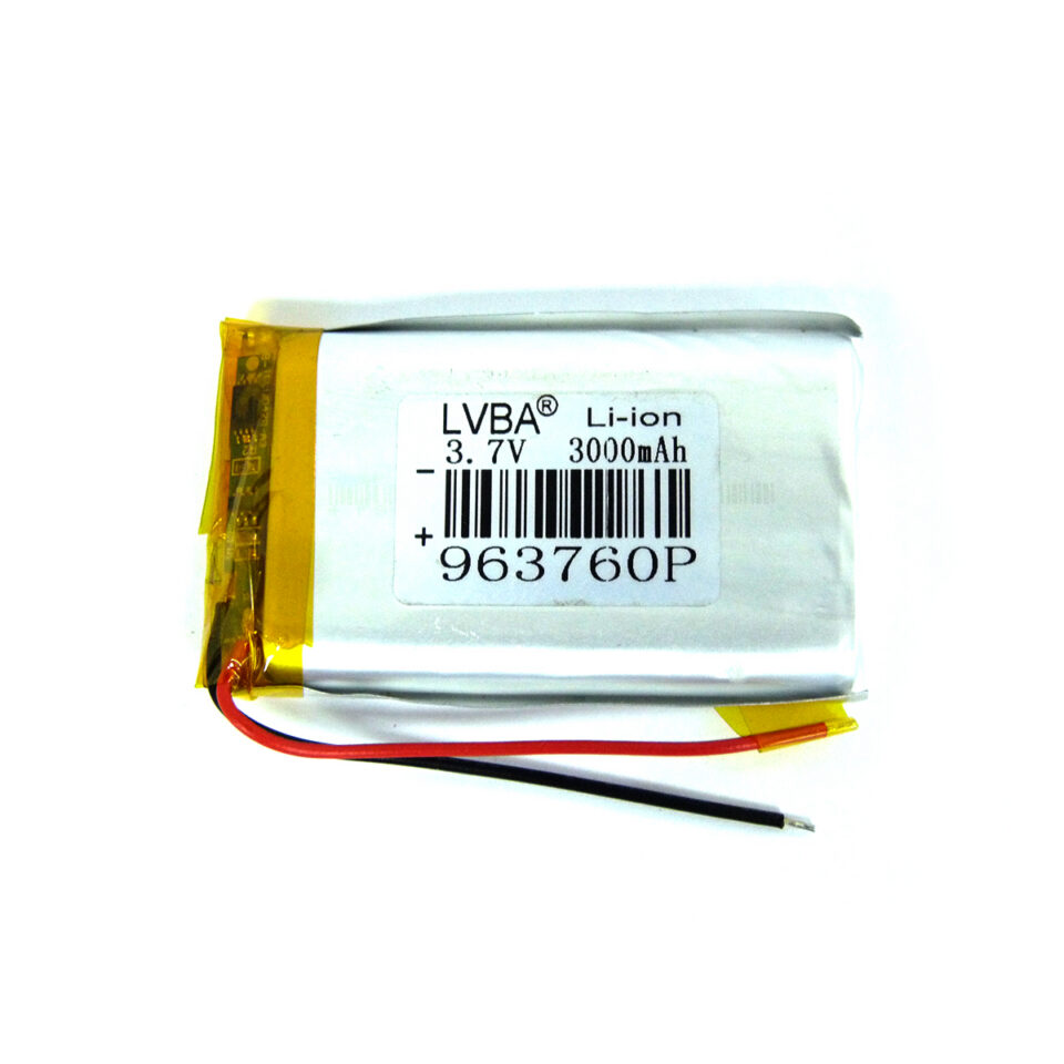 963760P 3.7V 3000mAh