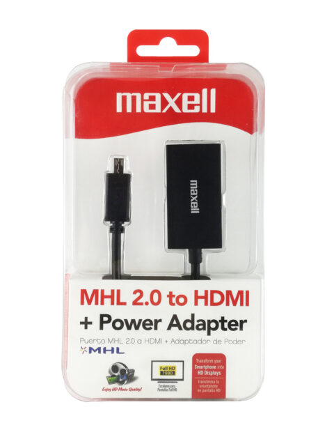 Maxell MHL 2.0 to HDMI Adapter