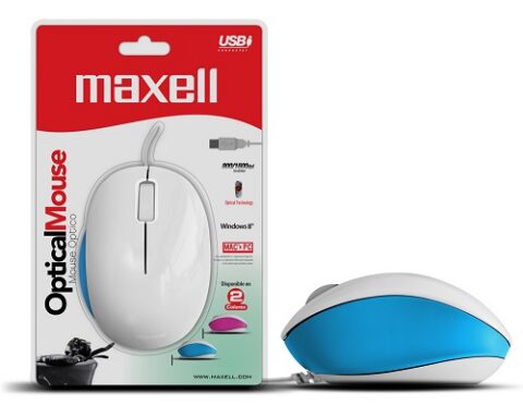 Maxell Optical+Fit Mouse MOWR-330
