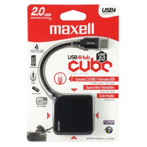 Maxell USB 2.0 4 Port Hub