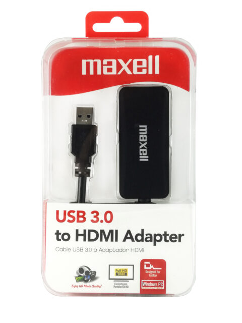 Maxell USB 3.0 to HDMI Adapter
