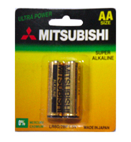 Mitsubishi AA Alkaline Battery