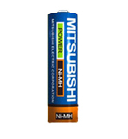 Mitsubishi AA Rechargeable Battery 1300 Mah