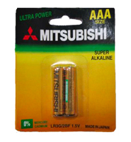Mitsubishi AAA Alkaline Battery