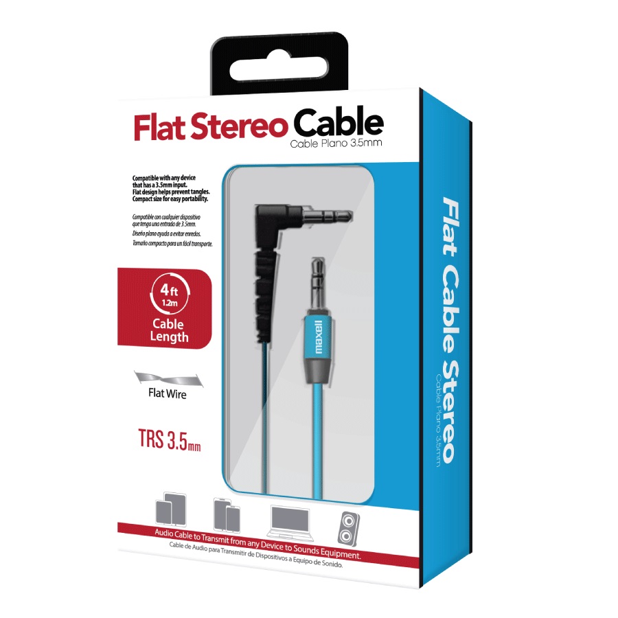 Maxell Flat Cable Stereo AUD-500, photo 2
