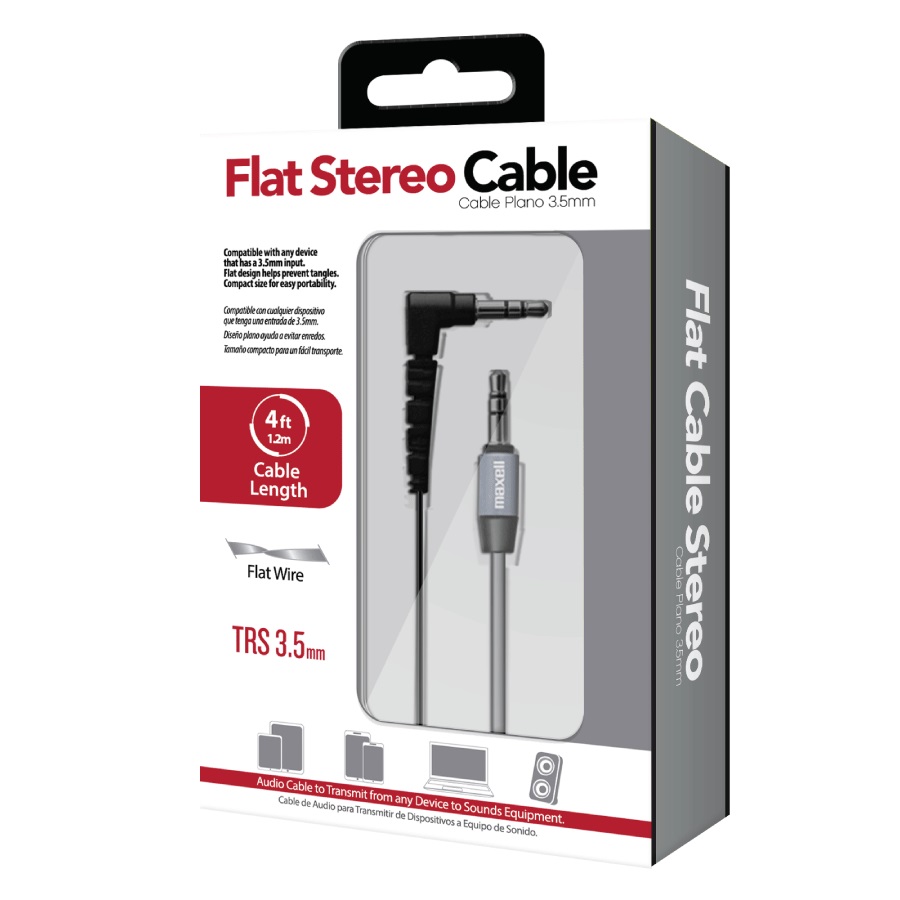 Maxell Flat Cable Stereo AUD-500