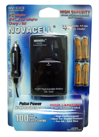 Novacell AA size batteries