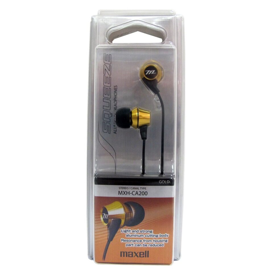 Maxell Squeeze CA200 Earphone, photo 3