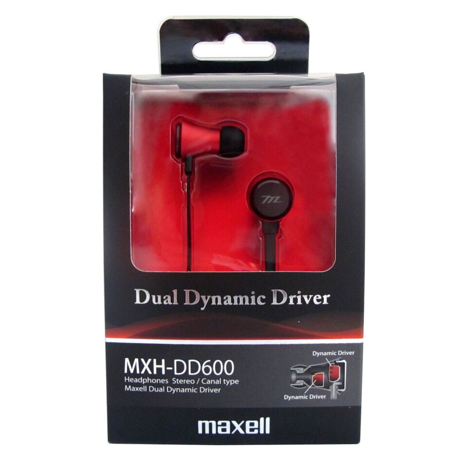 Maxell High End Dual Dynamic Driver Earphone DD600, photo 2