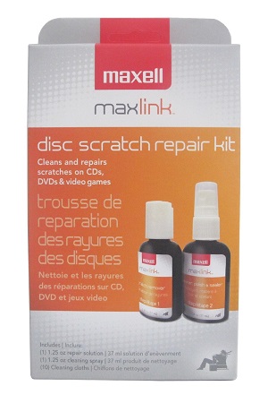 Maxell Disk Scratch Repair Kit