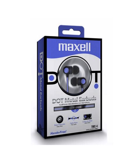 Maxell DOT-8 Metal Earphone