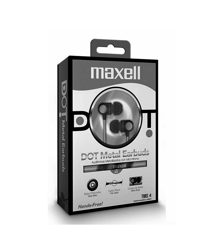 Maxell DOT-8 Metal Earphone, photo 5