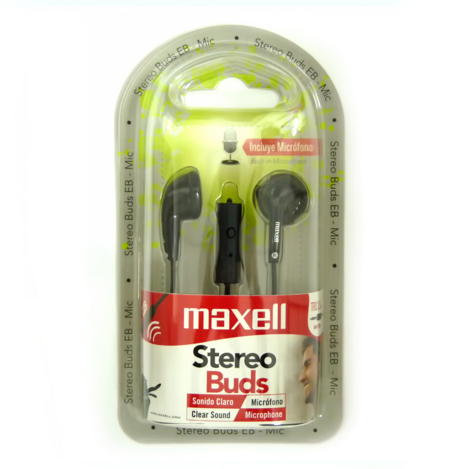 Maxell Stereo Buds EB-MIC Earphone