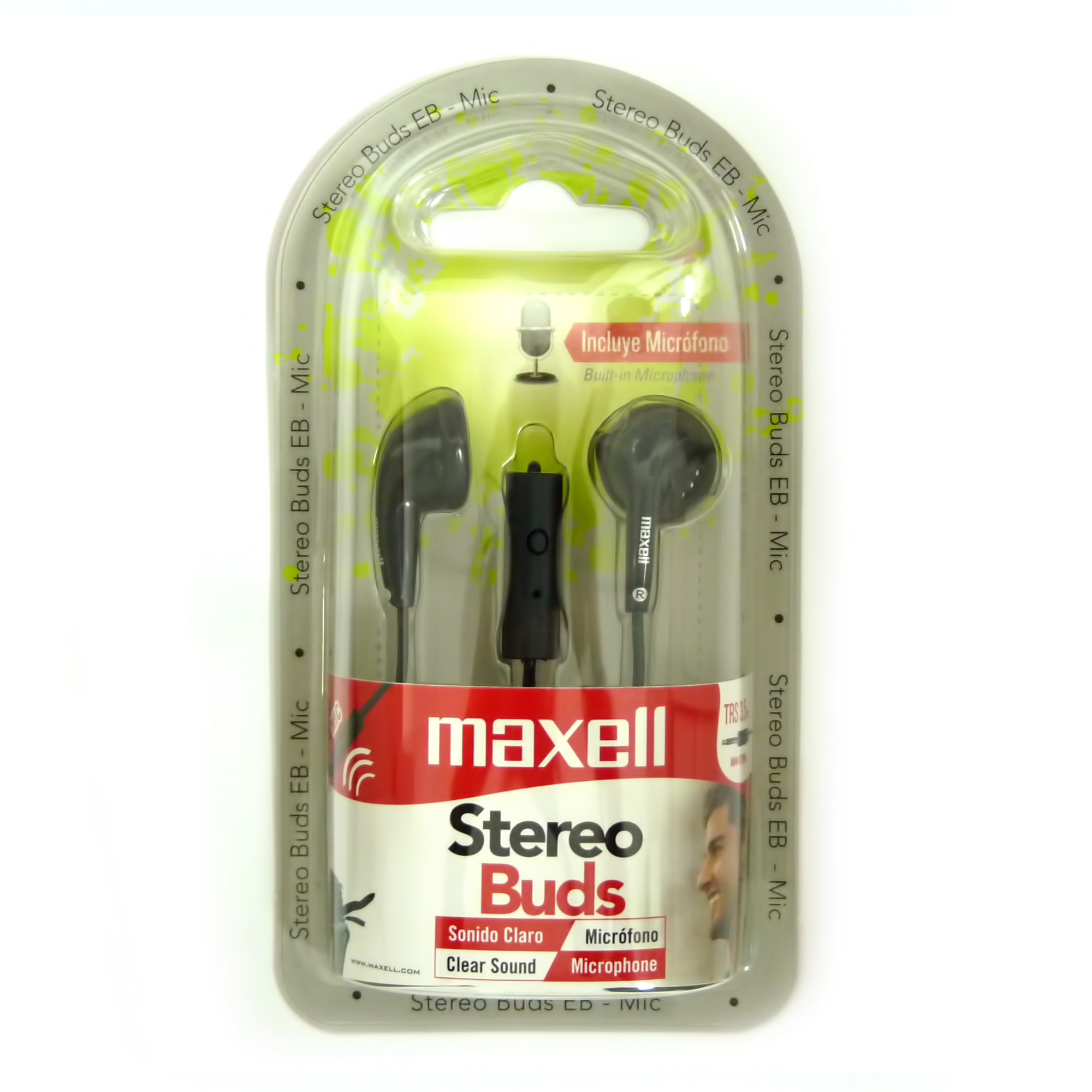 Maxell Stereo Buds EB-MIC Earphone