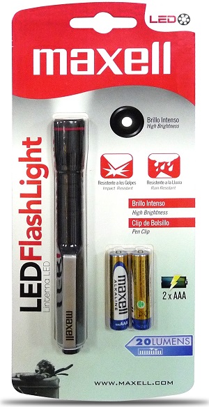 Maxell LED Flashlight FL-300