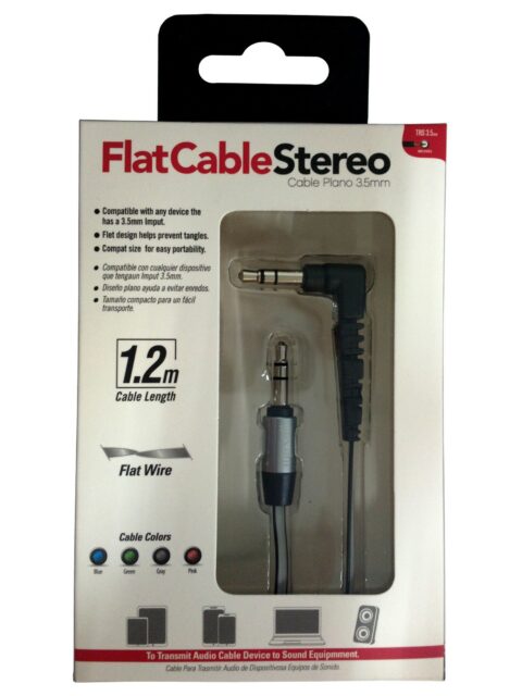 Maxell Flat Cable Stereo AUD-500