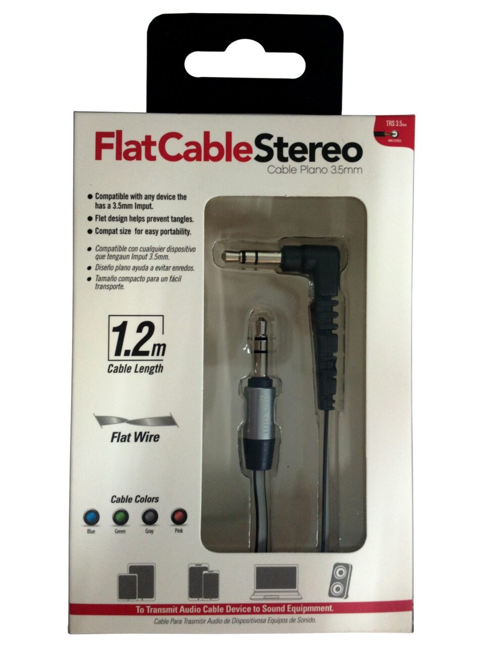 Maxell Flat Cable Stereo AUD-500