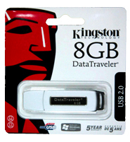 Kingston Flash Drive USB Disk Drive 8GB
