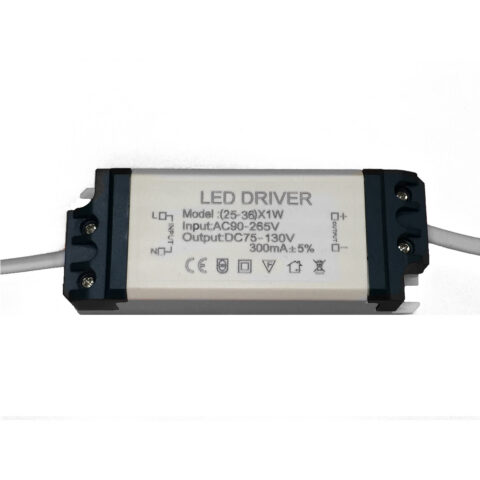 LED Driver 25-36W DC 75-130V 300mA