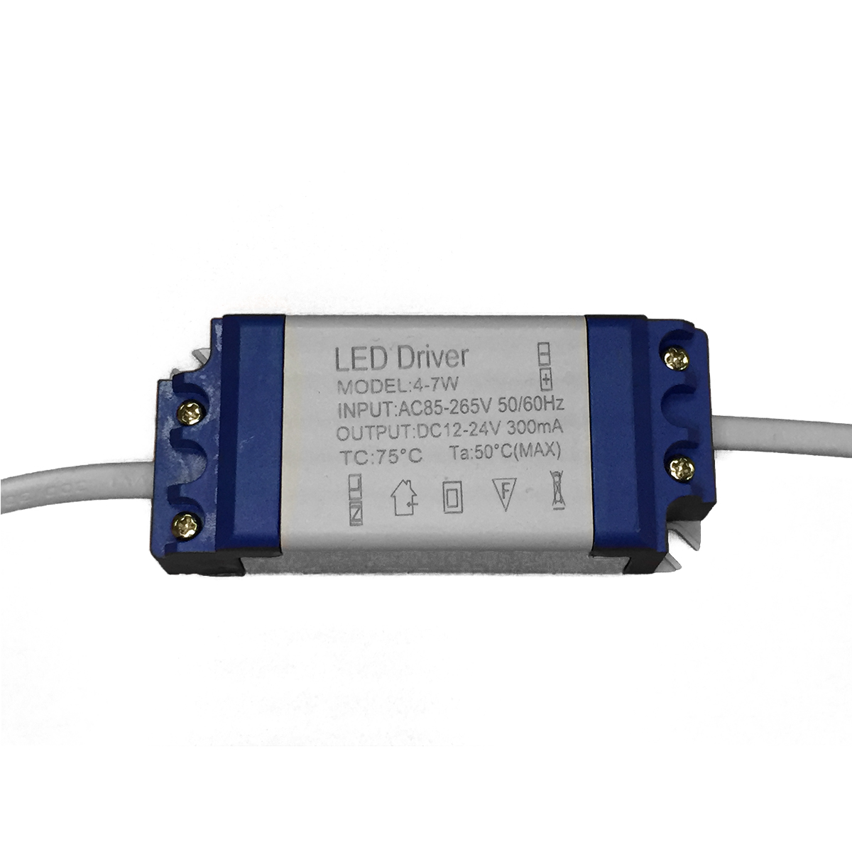 LED Driver 4-7W DC 12-24V 300mA