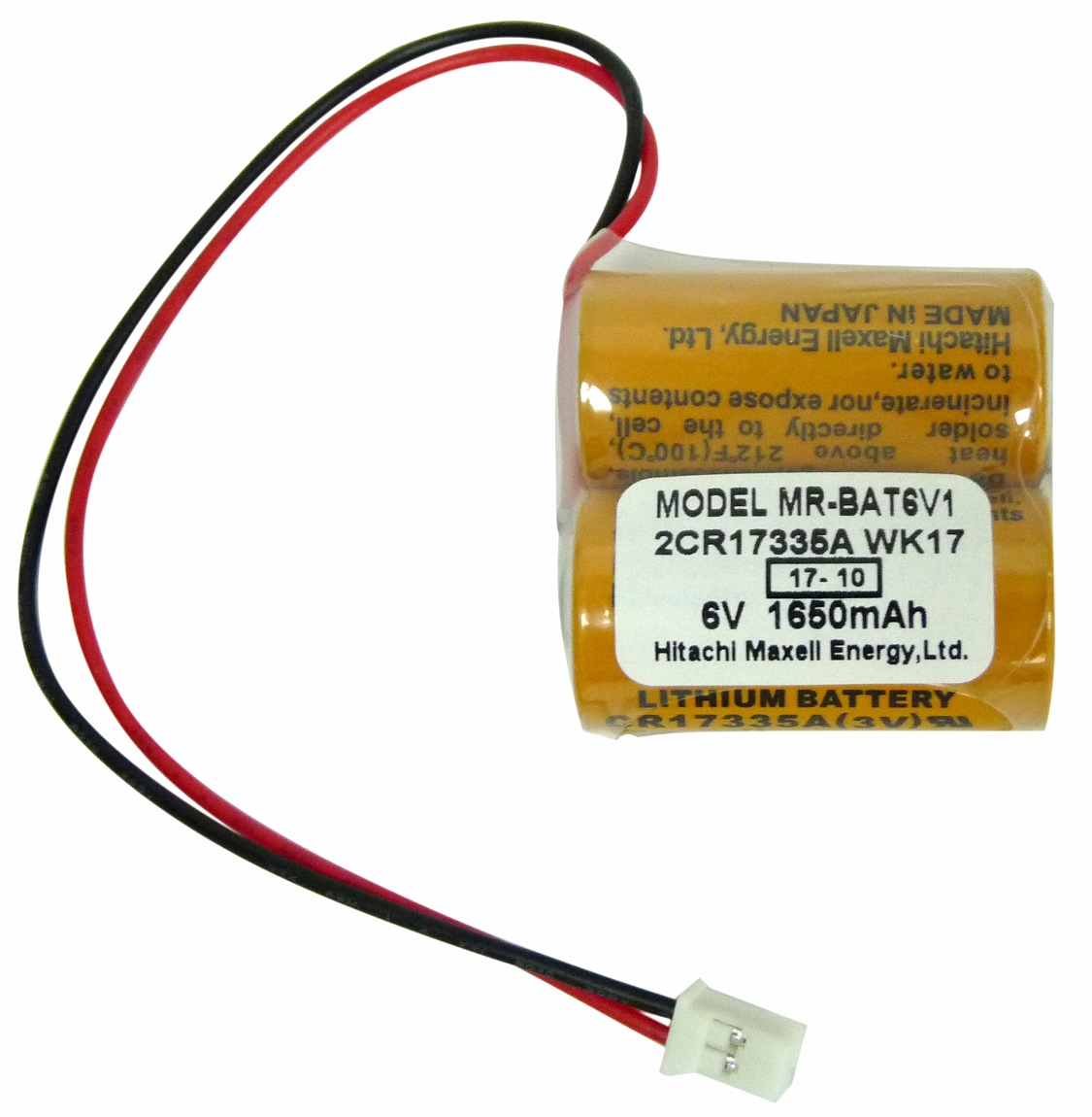 Maxell Lithium Battery 2CR17335A