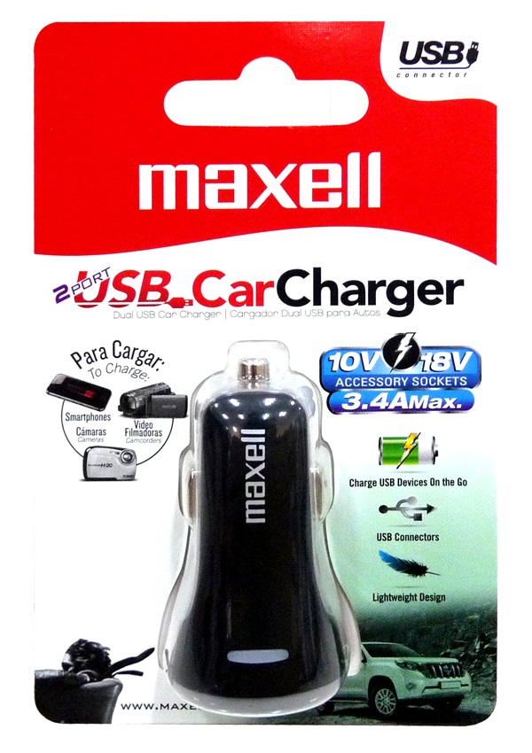 Maxell USB Car Charger 1 Port DUSB-201, photo 2