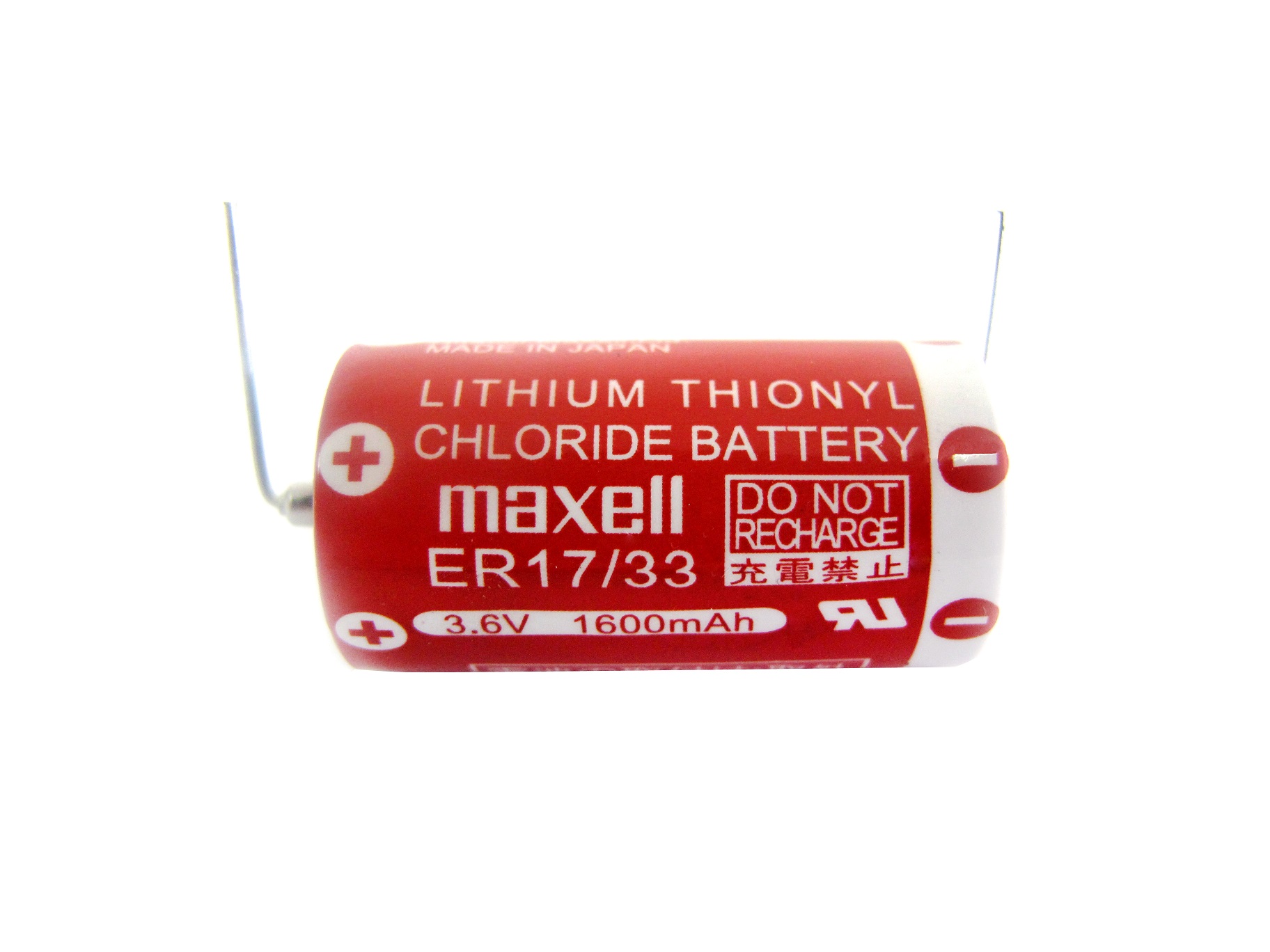 Maxell Lithium Thionyl Chloride Battery ER17/33