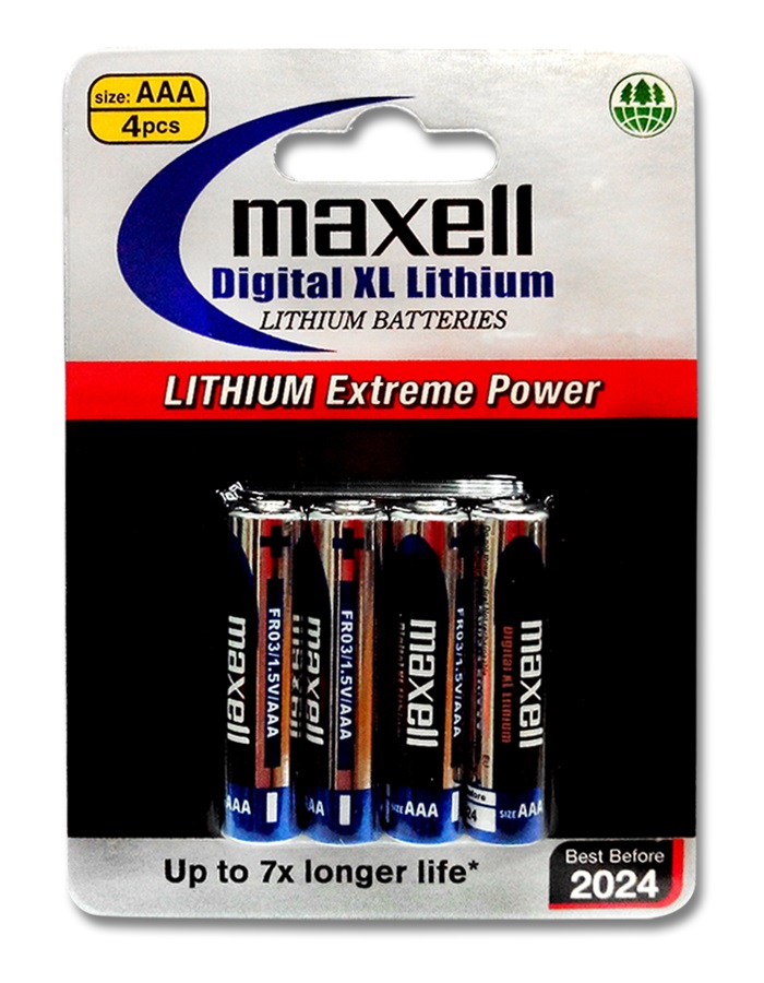 Maxell AA Digital XL Lithium Battery FR6, photo 2