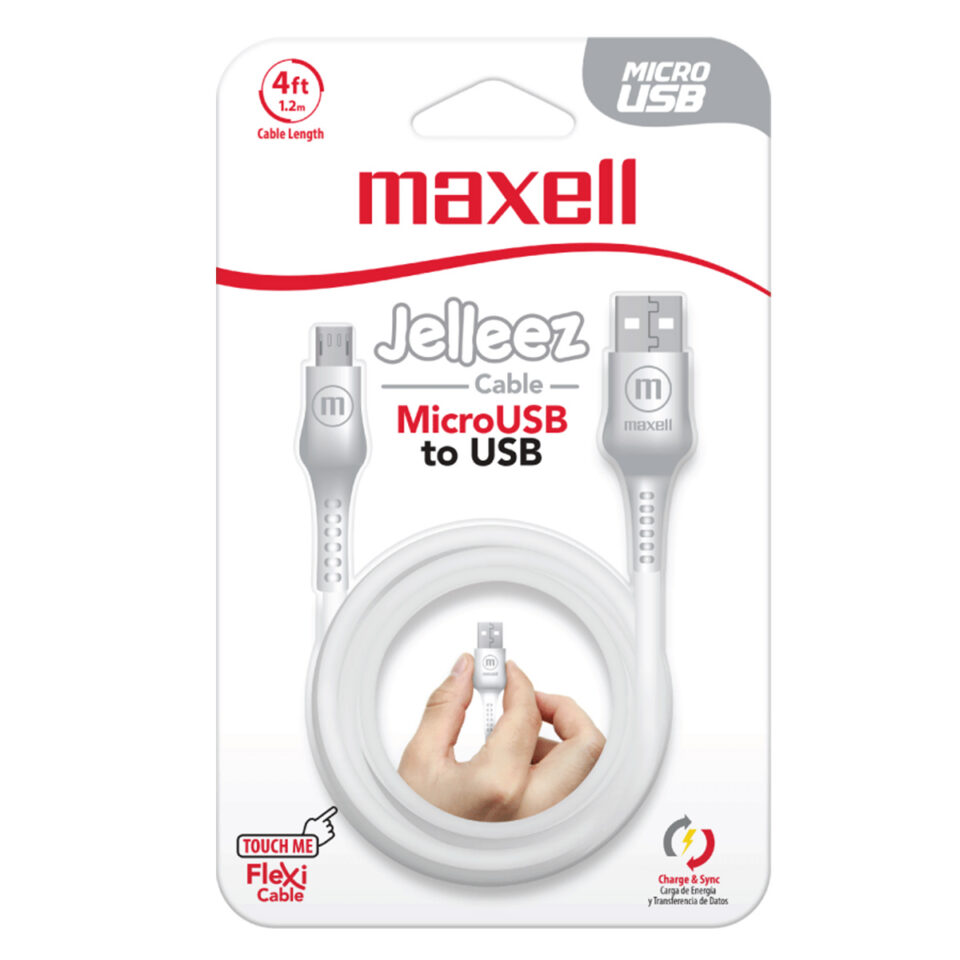 Maxell Micro USB to USB Jelleez Cable, photo 2