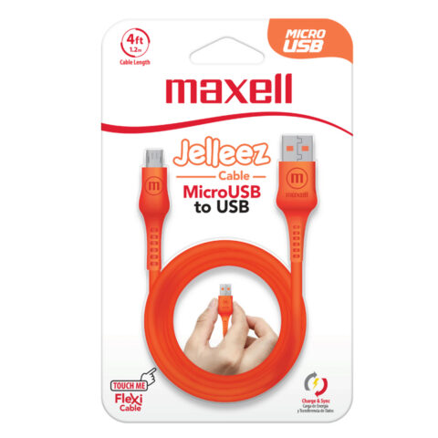 Maxell Micro USB to USB Jelleez Cable