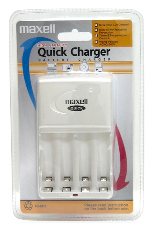 Maxell Quick Battery Charger Q4MH