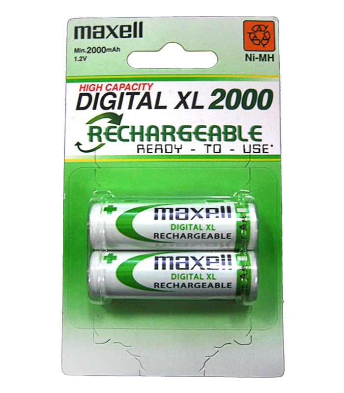 Maxell AA Ready to use Rechargeable Battery NI-MH HR6