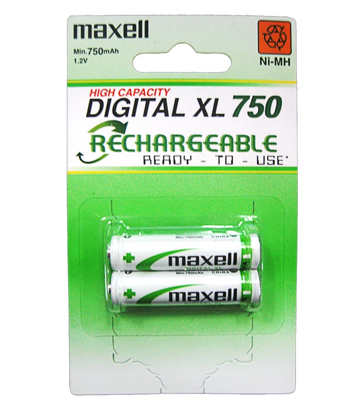 Maxell AA Ready to use Rechargeable Battery NI-MH HR6, photo 2