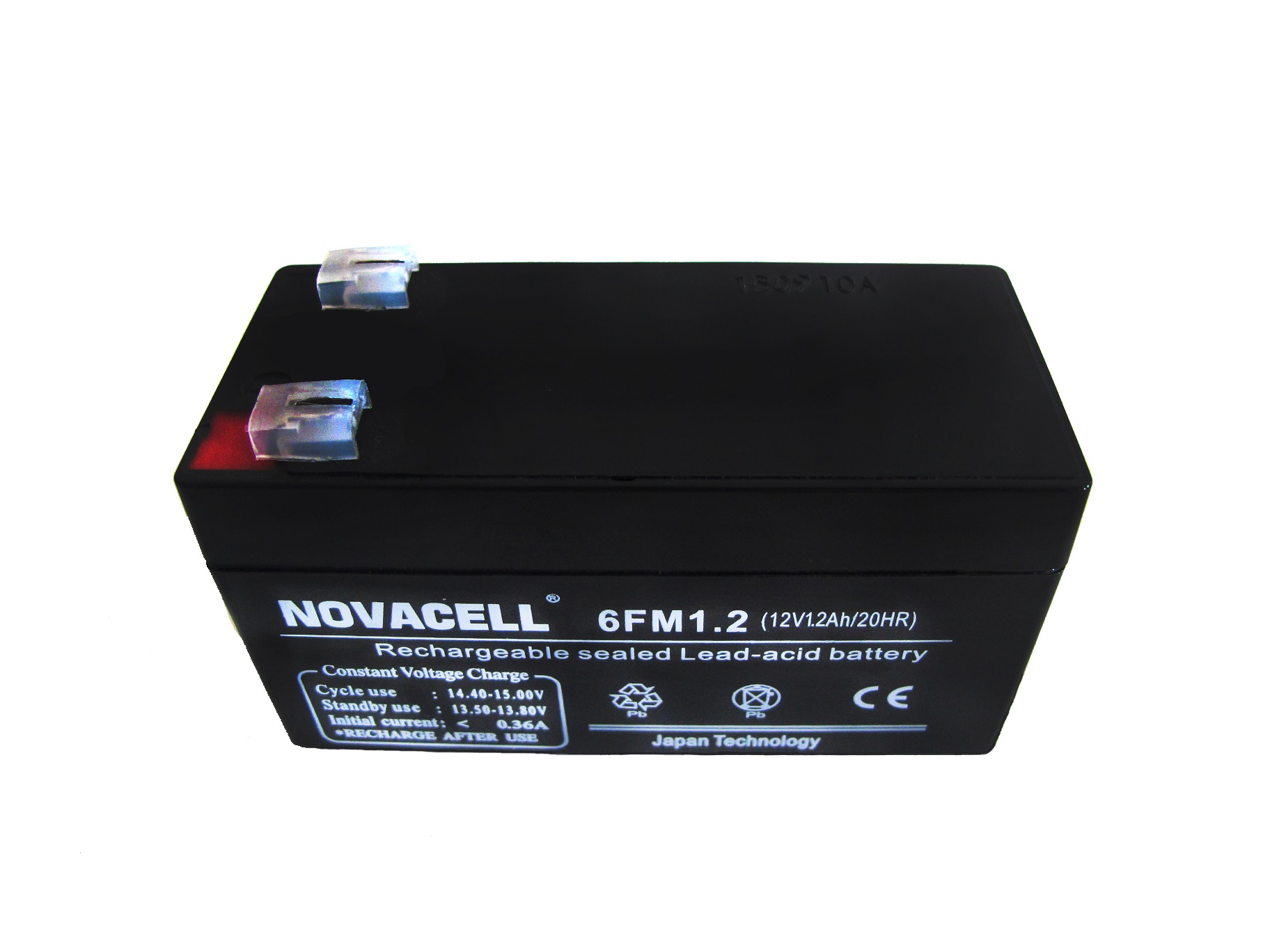 Novacell Sealed Lead Acid Battery 12V/1.2AH