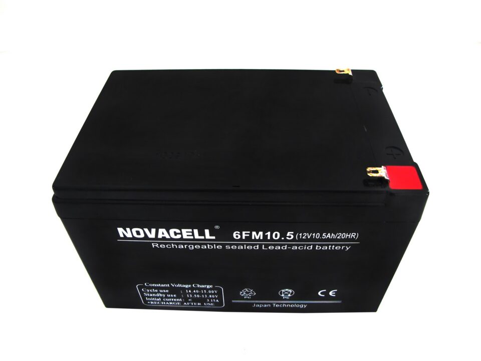 Novacell Sealed Lead Acid Battery 12V/10.5AH
