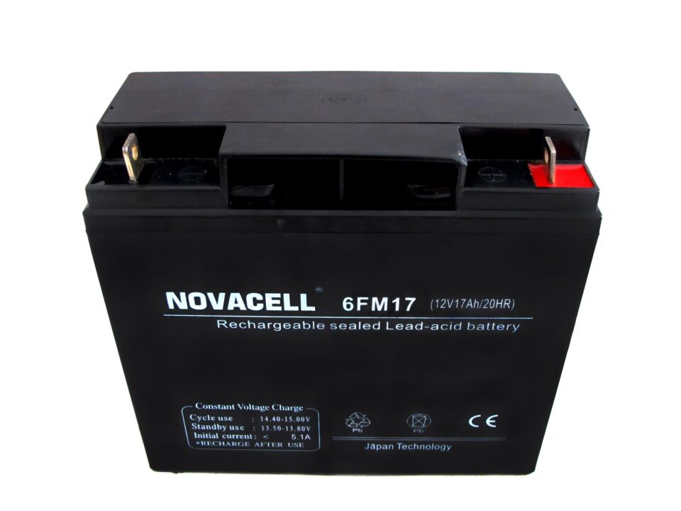 Novacell Sealed Lead Acid Battery 12V/17AH