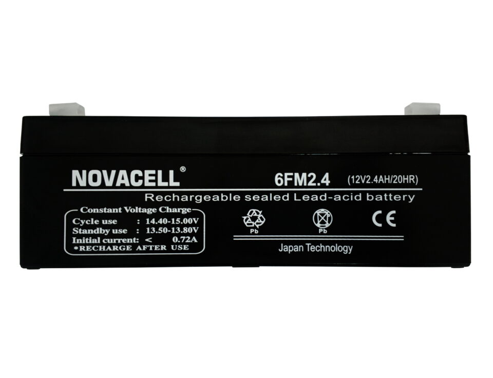 Novacell Sealed Lead Acid Battery 12V/2.4AH