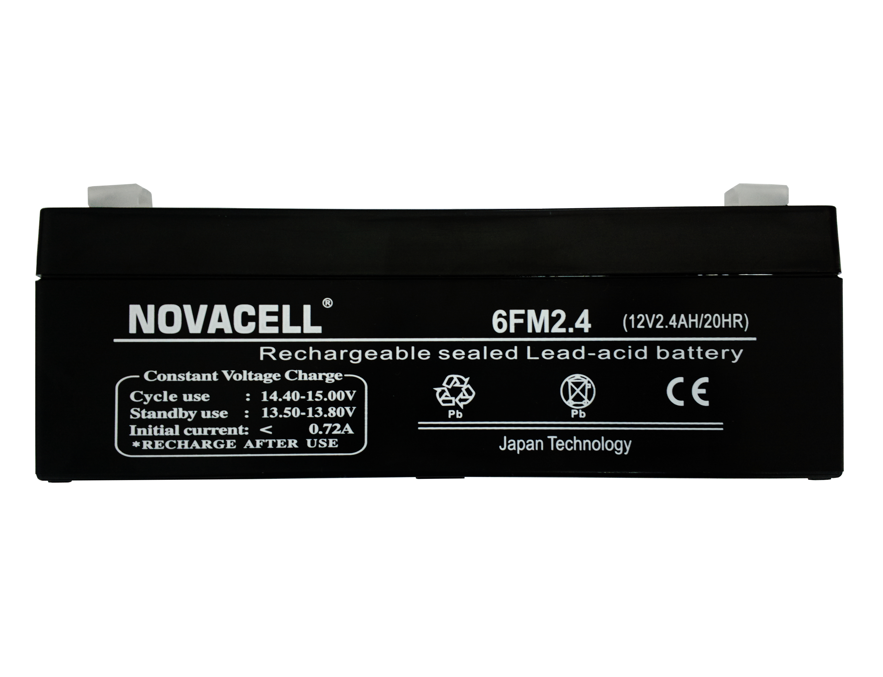 Novacell Sealed Lead Acid Battery 12V/2.4AH